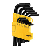 Juego de 13 llaves allen desde 3/64" hasta 3/8" pretul